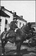 soldier on horseback