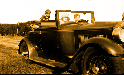 photograph of our car