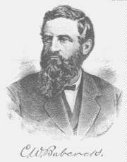 [Image of C. W. Babcock]
