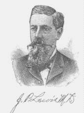 [Picture of J. P. Lewis, M. D.]