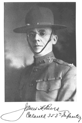 James H. Reeves, Colonel 353rd Infantry