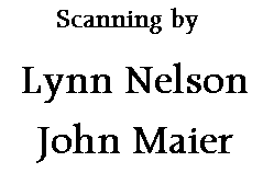 Scanning by Lynn Nelson and John Maier