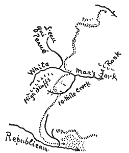 Route to the Republican River