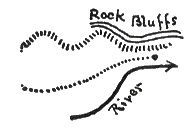 map of camp, January 1865