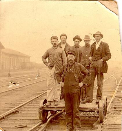 A. C. Blanton and crew