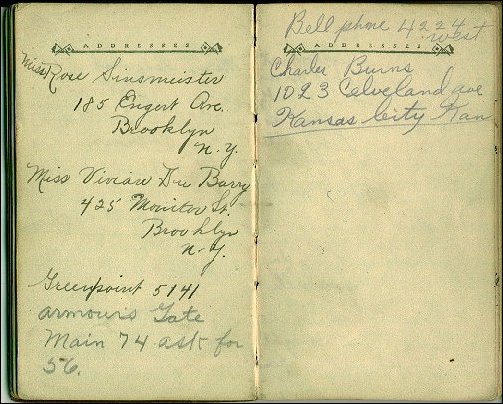 pages with addresses