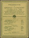 musical program