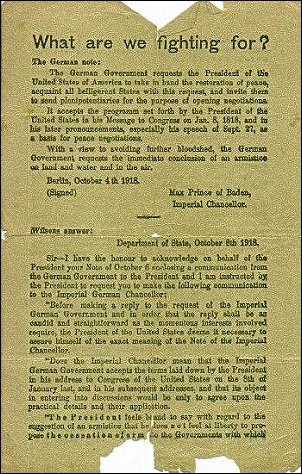 page 1, 'What Are We Fighting For?'