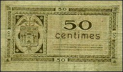 50 centimes - front