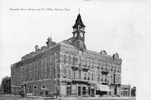 Ragsdale Opera House and Post Office, Newton, Kansas
