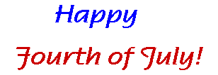 Happy Fourth of July!