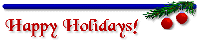 Happy Holidays!