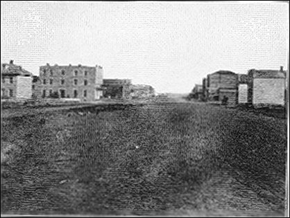 [Photo of Kansas Avenue, Topeka.]