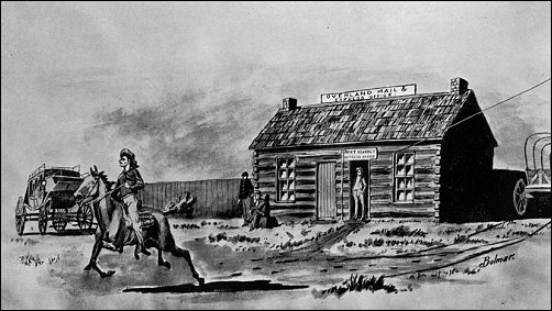 [Sod building in a featureless plain.]