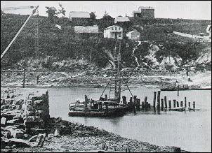 Building across the Kaw at Wyandotte