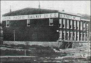 Railway company office at Wyandotte