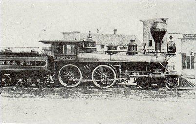 The Santa Fe locomotive