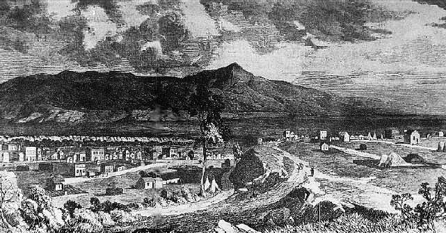 Denver and Auraria in 1860