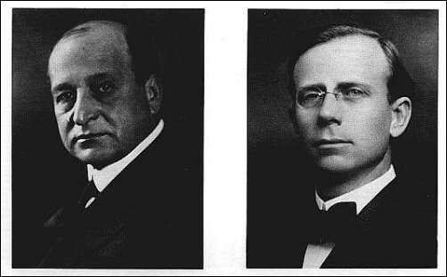 Kansas Gov Henry Allen and Atty Genl Richard Hopkins, 1920's