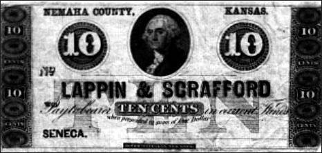 Poster announcing rewards for arrest of Samuel Lapin, who was returned to Topeka in October 1884