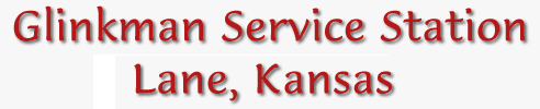 Glinkman Service Station, Lane, Kansas