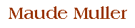 Maude Muller