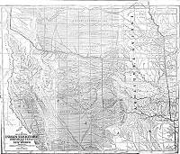 A Map of the Indian Territory, Northern Texas, and New Mexico