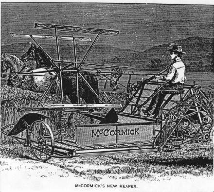 McCormick's New Reaper.