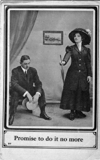 Promise not to do it again