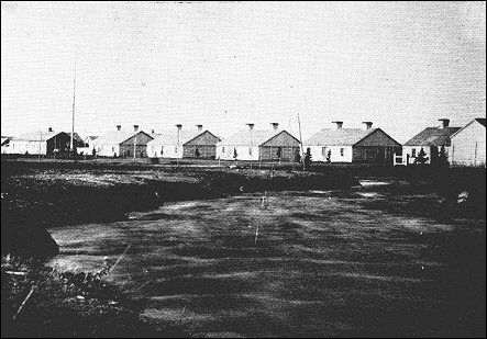 [View of Ft. Bridger, Wyoming, 1866.]