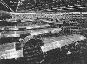 [B-29 asembly line.]
